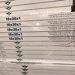 🛑 18X20X1 FILTERBUY  MERV 8 FILTER 🛑